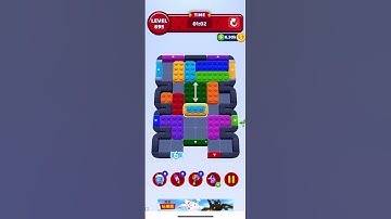 Color Block Jam Level 695 solution #games #colorblockjam #gaming #gameplay