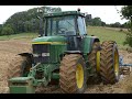 Tracteur John Deere 7810 - Roues arrière Jumelées - Vue en statique - Franche-Comté - 4K