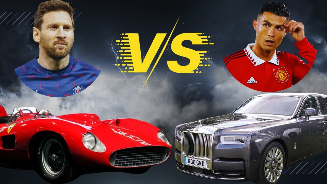 Elegant Messi Vs Ronaldo Cars Pictures