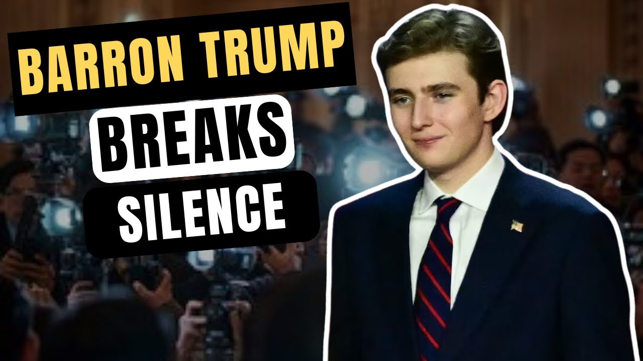 Internet Erupts as Barron Trump Speaks on Camera for the First Time ...