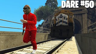 I Completed 50 IMPOSSIBLE Dares in GTA 5 Online...