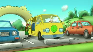 Curious George 🐵 monkey mystery gift 🐵kids cartoon 🐵 video for kid's.