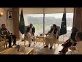Cm balochistan meets sadiq sanjrani