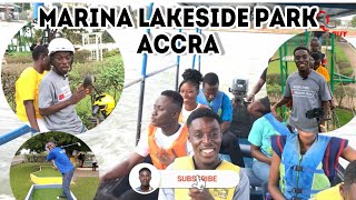 wooow!!! This place 🔥is amazing 🏄🏽‍♂️|| Marina lakeside park Accra|| #tourism #travel #wodemaya