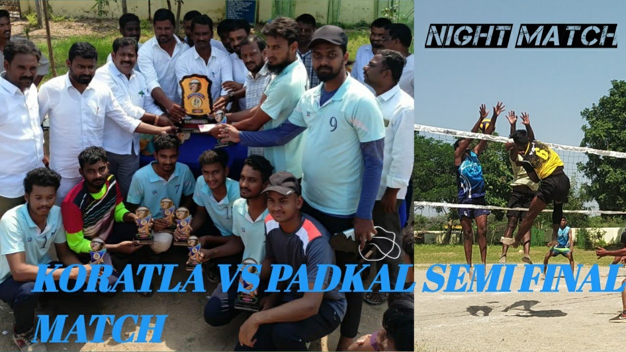 Koratla VS Padkal || Semi final || Nandipet in Nizamabad District || Inovation Volleyball Tournament