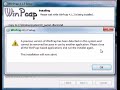 Probleme installation WinPcap
