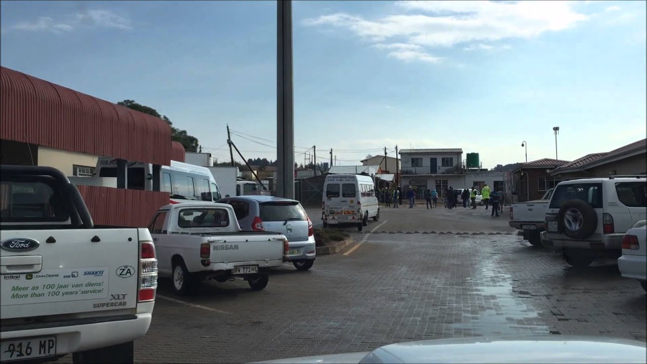 The border between South Africa and Swaziland, Africa YouTube