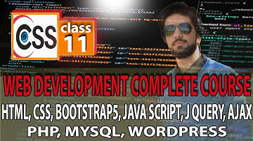 web designing complete course for beginners in Urdu/Hindi | CSS | class 11