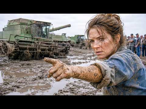 They Called Her 9 Combines Junk—Then the Mud Made Them the Only Machines Still Working