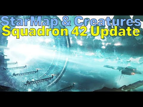 "Large Part Of The Game FULLY PLAYABLE" - StarMap Navigation & Creatures, AI & Damage | Squadron 42