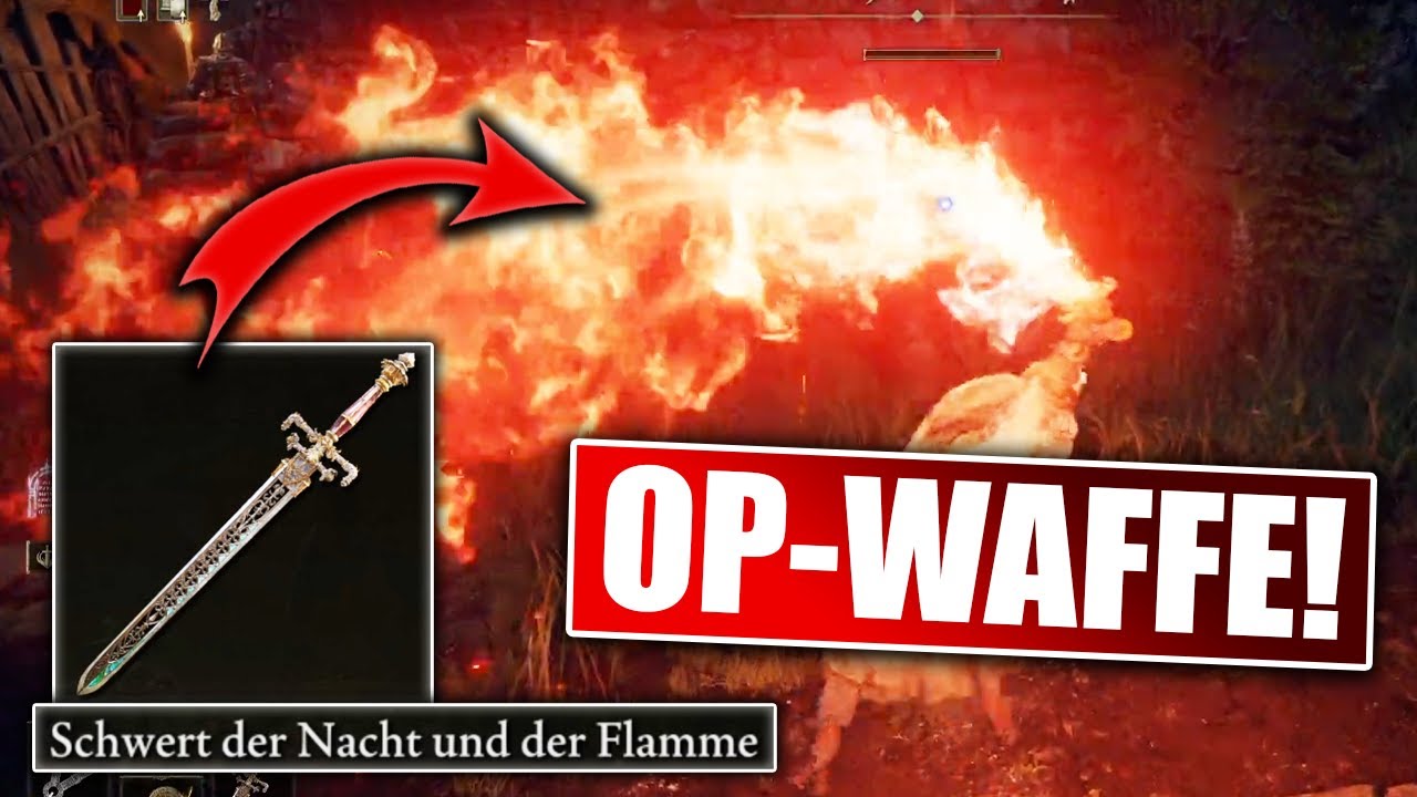 Schwert Der Nacht Und Der Flamme Elden Ring Beste WAFFE im SPIEL! Schwert der Nacht der Flamme - Elden Ring Deutsch