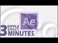 Effet D Ondulation D Eau Avancé Dans After Effects Animation De Logo Et De Texte Dans After Eff mp3