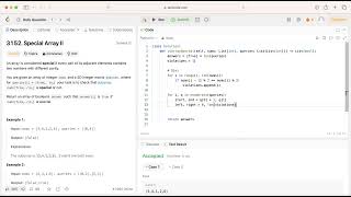 LeetCode 3152. Special Array II