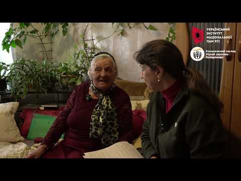 101-річна жителька Перещепиного Дніпропетровської області Зінаїда Колєснікова пригадує Голодомор