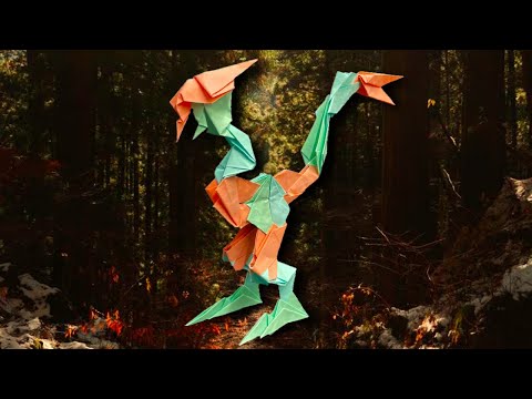 【折り紙ドラゴン】ロドリテール/【origamidragon】Rodritail