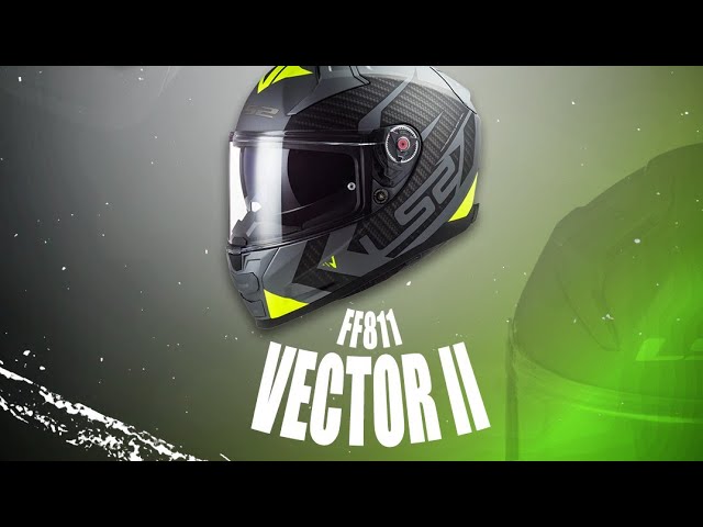 CASCO MOTO LS2 INTEGRAL FF811 VECTOR II METRICO BLANCO TITANIO PLATA S 22-06