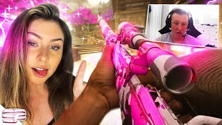 Sniping A Very Angry Streamer With Faze Kitty In Search & Destroy