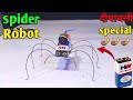 How To Make a Robot spider - very easy [newcd]