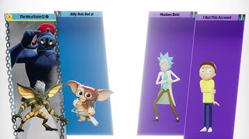 Request:Stripe/Gizmo Vs Rick/Morty|MultiVersus