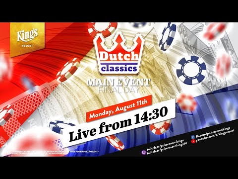 🏆 Final Day of €250 Dutch Classics Main Event live from King