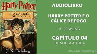 HP e o Cálice de Fogo (J. K. Rowling) | Capítulo 04 - De Volta à Toca | Audiolivro