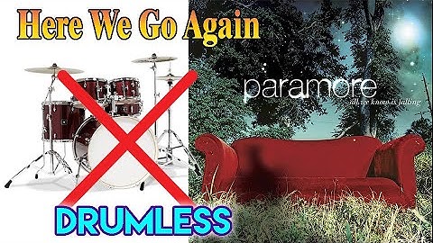 Here We Go Again - Paramore (HQ Audio) - Drumless #drumless #drumcover #drums #paramore #rock
