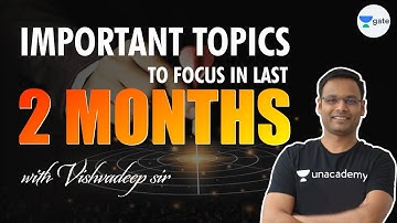 Important Topics to Focus In Last 2 Months | GATE 2021 CSE/IT | Vishvadeep Gothi