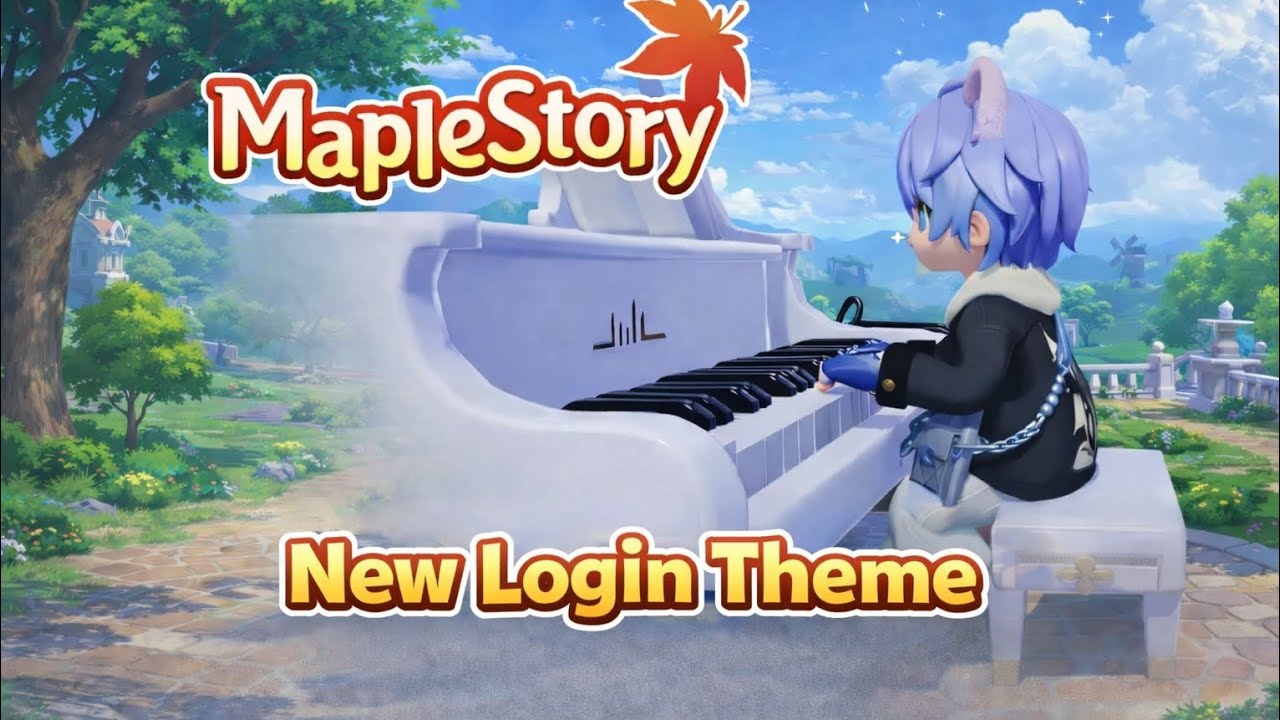 [두근두근타운] MapleStory - New Login Theme (2010~) | Heartopia Piano