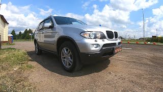 КУЛЬТОВЫЙ СРЕДНЕРАЗМЕРНЫЙ КРОССОВЕР BMW X5 E53 M54B30 ТЕСТ-ДРАЙВ И ПОЛНЫЙ ОБЗОР.