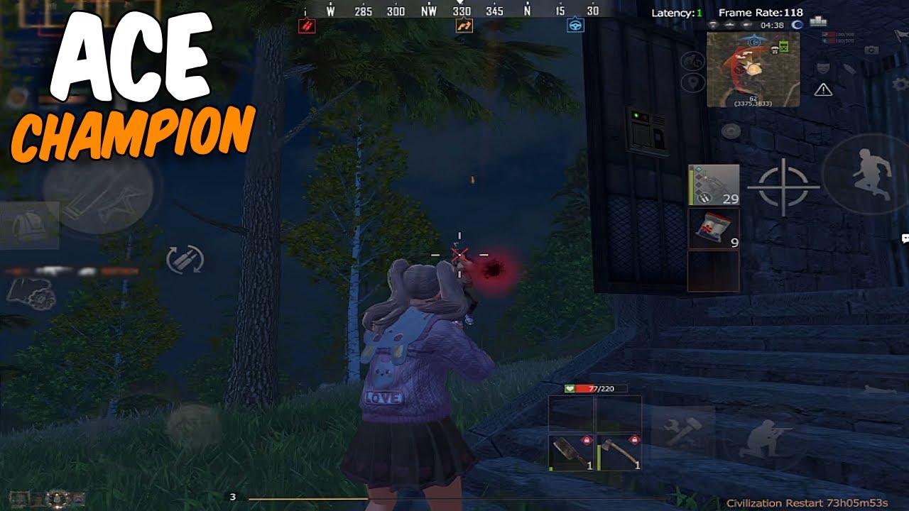 We get Wipe in 2 seconds : Ace Champion