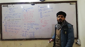 MATH 212 Chapter 4 Exercise 4.2 Question 2 | MATH 233 Chapter 4 Exercise 4.2 Question 2 | Part-5