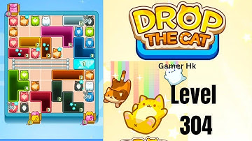 Drop The Cat Level 304 Walkthrough Solution 
