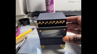 Making Miniature Dollhouse Stove Handles / Pulls / Knobs. Miniature DIY. Profile