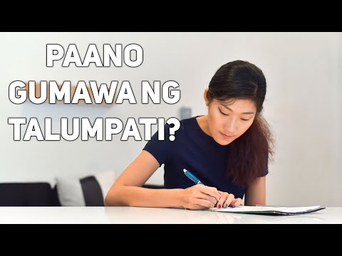 Video: Paano Magbigay Ng Talumpati