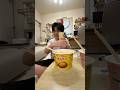 激辛プルダックを実食!この辛さは反則でしょ… #激辛 #ラーメン #shorts