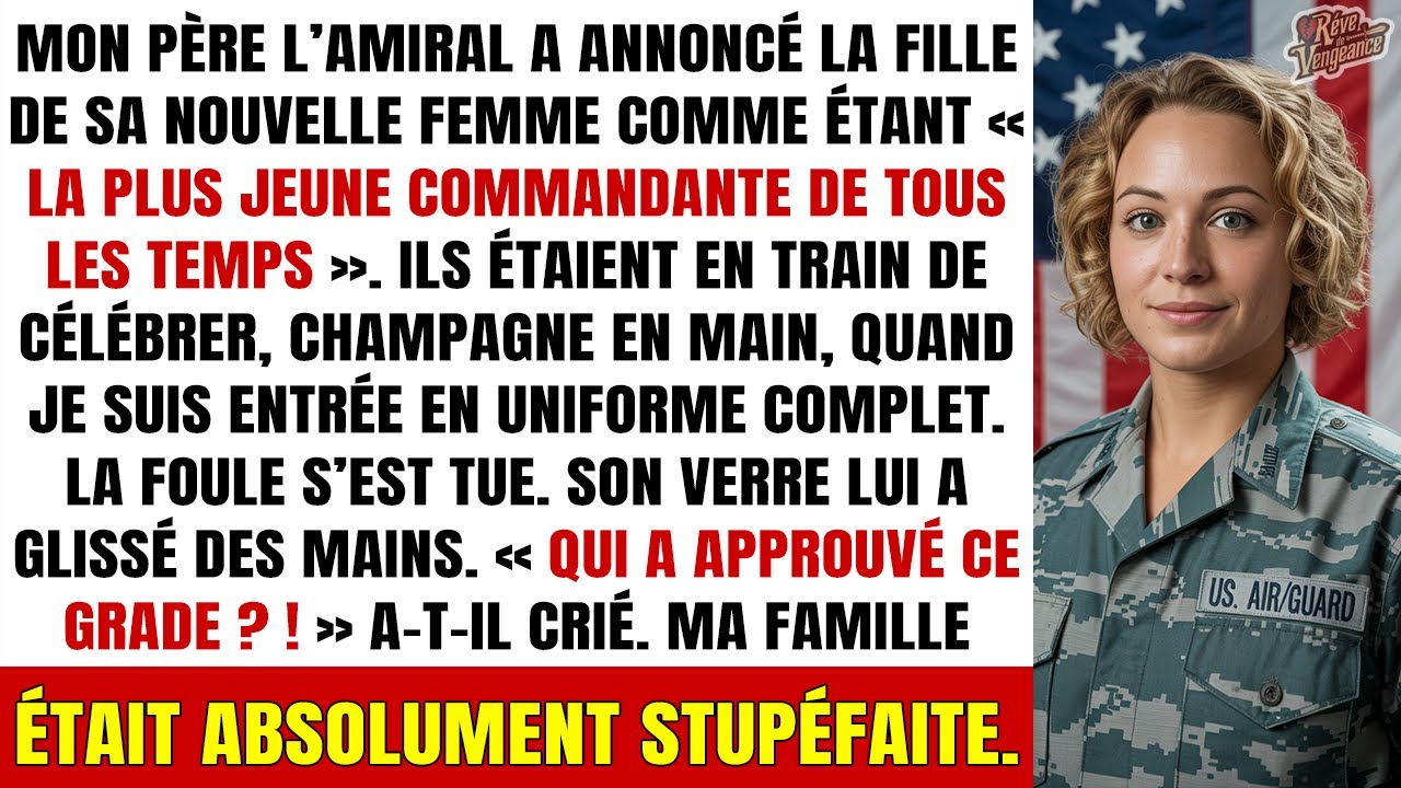 Mon père, l’amiral, a couronné ma demi-sœur commandante — jusqu’à ce que j’entre avec le vrai grade