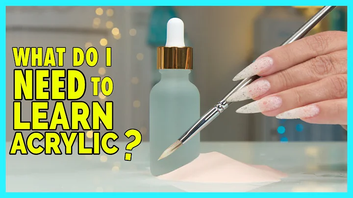 Products you need To Start Learning Acrylic Nails- less than you think.