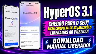 HyperOS 3.1 Explode em Novas Regiões: Xiaomi 14, POCO X7, POCO X6 e POCO F7 Recebem Agora