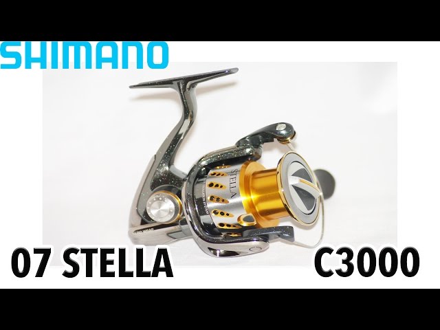 Shimano Spinning Reel USED 07 STELLA C3000 From JAPAN 