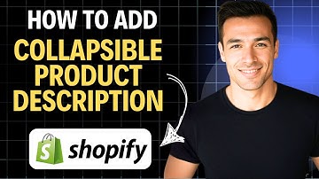 How To Add Collapsible Product Description Section In Shopify In 2025