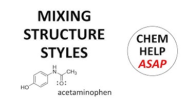 mixing Lewis dot, condensed, & line-angle structures