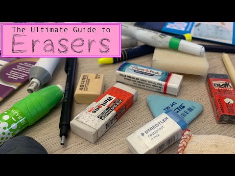 Different Types of Erasers