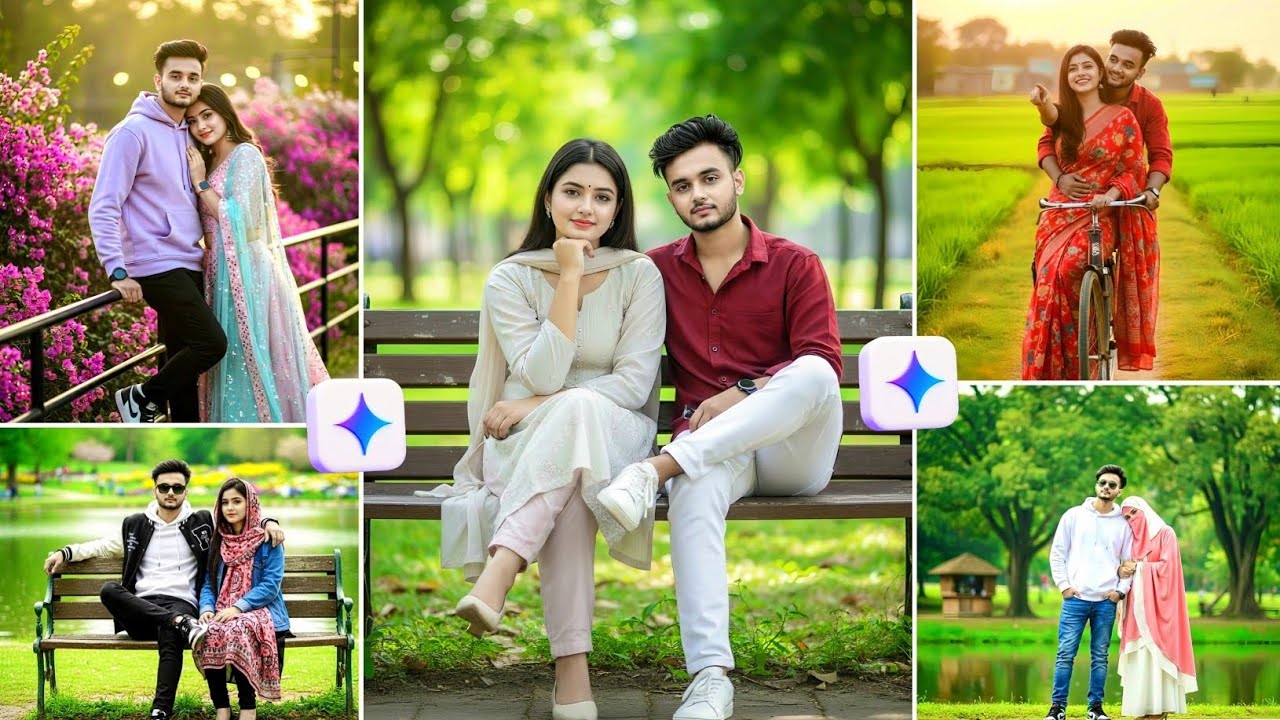 Gemini Ai Couple Photo Editing Prompt | Gemini Ai Viral Trending Photo Editing Prompt 