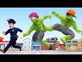 My Dad is Brave - Scary Teacher 3D Sad Story Miss T Had an Accident and Police Animation