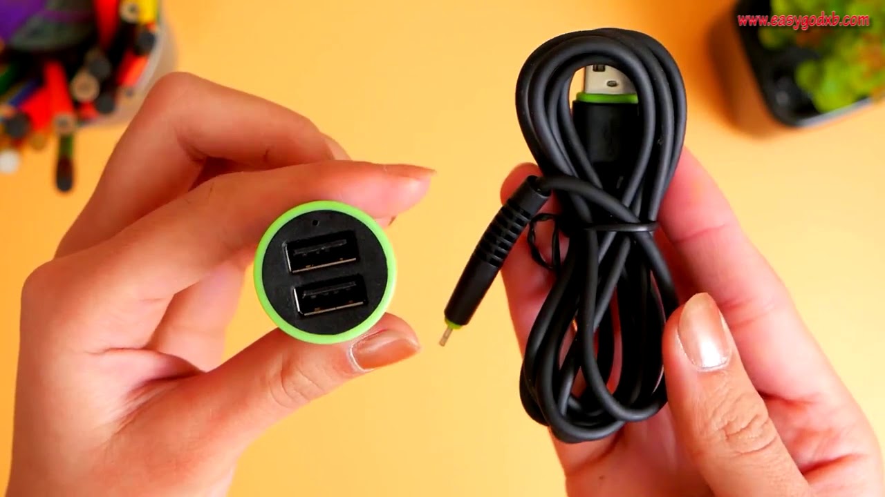 ZOOOK ZF C2UL Car USB Charger with free lightning Cable