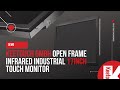 Factory demo keetouch gmbh open frame infrared industrial 17inch touch monitor