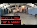 Top 5 aseet  shoot  tell