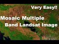 How to mosaic multiple band in ArcMap | How to merges multiple band in ArcGIS