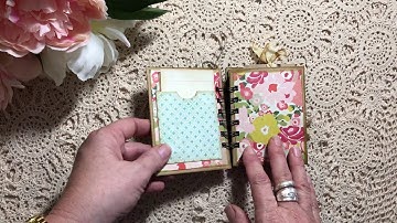 Mini journal/ Mini Album using the Zutter Bind It All
