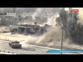 Уличные бои в Сирии. Наши дни. Видеокамеры на танках.